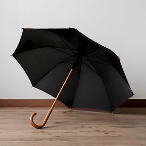 튼튼한 고급 장우산 우드 컬러 긴우산