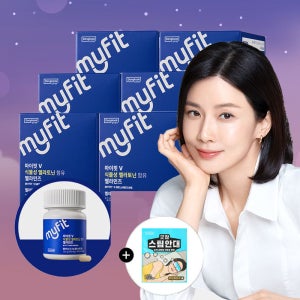 동국제약 마이핏V 식물성 멜라토닌 멜라민즈 2MG 트립토판 토마토추출물 30정, 6개