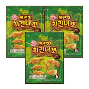 오뚜기 크런치 치킨너겟 480g 3개