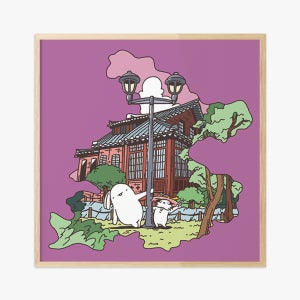 청라언덕, 진현수 작가 인테리어 거실 그림 액자