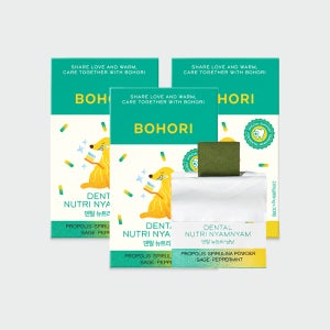 보호리 덴탈 뉴트리냠냠 3박스 30매 강아지 치아영양제 치석 치태 입냄새 예방 제거 필름