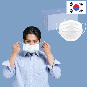 국산 코로나마스크 목감기마스크 비염 감기 비말차단 일회용 덴탈 50매