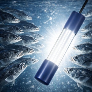 집어등 LED 백색등 녹색등 낚시 조명 50W