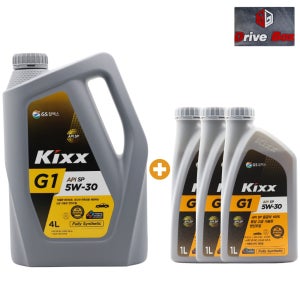 제네시스 G80 3.3/3.8 가솔린 엔진오일 킥스 G1 5W30 7L 합성오일