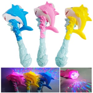 파피앙 LED 상어 요술봉(건전지포함) 응원봉 멜로디요술봉 매직봉 파티용품 장난감- KC인증 어린이제품 안전확인