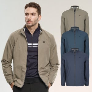 남성 골프 바람막이 가을 남자 골프웨어 집업 방풍 간절기 자켓 (M5WJ17)