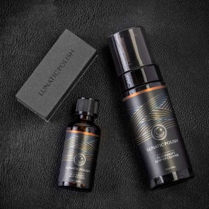 [루나틱폴리시] 페더소프트 레더케어 세트 (가죽크리너140ml+가죽코팅제50ml)