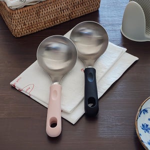 스텐 미니 국자 서빙 작은 국자