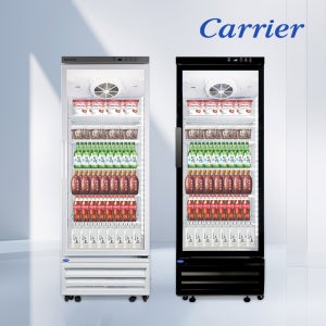 캐리어 냉동 쇼케이스 밀키트 아이스크림 수직 냉동고 업소용 간냉식 사료 CSR-485G7H