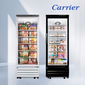 캐리어 냉동 쇼케이스 밀키트 아이스크림 수직 냉동고 업소용 간냉식 사료 CSR-485G7H