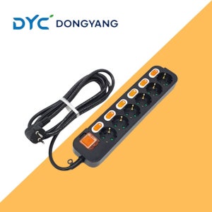 난연멀티콘센트 6구 DYM-NSG6S-SC