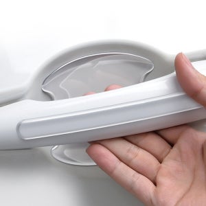 차량용 도어가드 문콕방지 심플 투명타입 자동차 보호 깔끔 8개 세트 차량관리