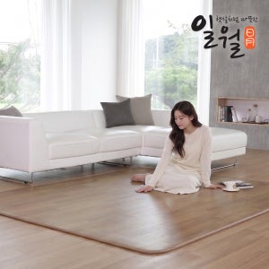 일월 전기장판 그랜드 카본마루 탄소매트 카페트매트 분리난방 거실용 중형