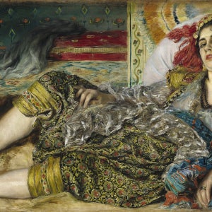 Odalisque 캔버스액자 감성선물 르누아르