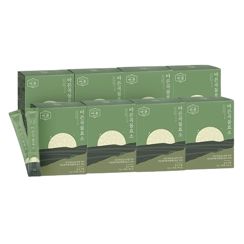 [건강한약속 ] 바른곡물효소 3박스(3g X 90포)