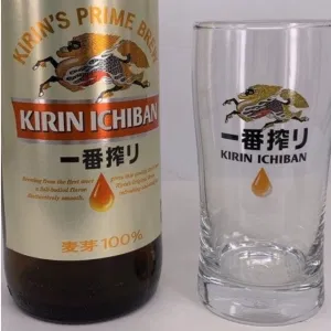 기린 맥주잔 집들이 선물 하이볼 생맥주 전용 이찌방 맥주잔 250ml 2잔