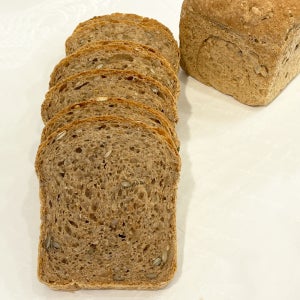 통밀 100% 씨앗 식빵 (500g 1개 우리통밀 통곡물 무설탕 비건 건강 발효)