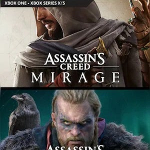 XBOX 어쌔신 크리드 미라지 + 발할라 합본 번들 디지털 코드