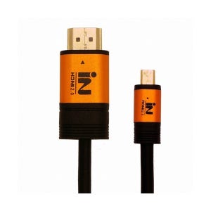 인네트워크 IN-MINI2G1M HDMI to Mini HDMI 2.0v 골드메탈 케이블 (1M)