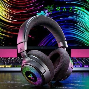 [국내정발] 레이저 크라켄 V4 블랙 무선 게이밍헤드셋