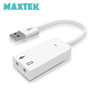 MT132 USB 사운드 카드 오디오 7.1 컨버터 외장형 Audio AUX