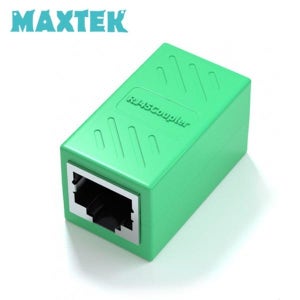 MT445 RJ-45 I형 STP 랜 커플러 UTP CAT.6 연장 젠더 그린