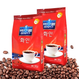 맥스웰하우스 화인 500g 12봉 자판기 블랙 커피 리필용