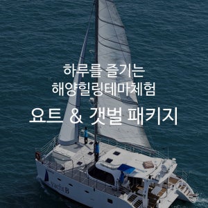 [경기도] [전곡항] 화성 카타마란요트 & 갯벌생태체험 패키지
