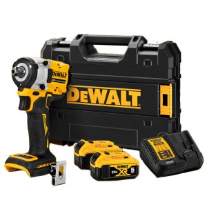 디월트 임팩트 렌치 컴팩트 브러쉬리스 20V 5.0AH 배터리2개 DCF922P2