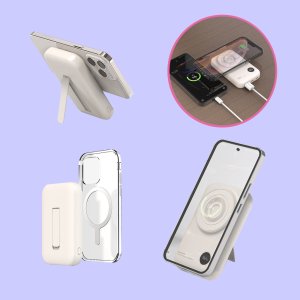 맥세이프 무선충전 휴대용 마그네틱 거치 보조배터리 10000mAh
