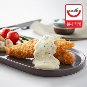 세미원 생선까스 1.2kg (60g x 20개입) x 2팩 간식 간편식 대용량 업소용 급식