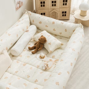 베베슈 순면 범퍼쿠션 커버(37X100)(솜포함)