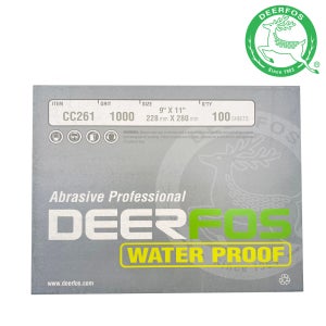 디어포스 종이사포 샌드페이퍼 샌딩 빼빠 물사포 목공전용 CC261 #2000 1장