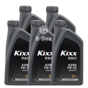 그랜저HG 2.4 가솔린 엔진오일 킥스파오 A3B4 5W30 5L 합성오일