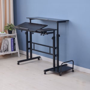 모션데스크 스탠딩 수동 높낮이 각도 조절 책상 이동식 독서 업무 취미 ST-2B