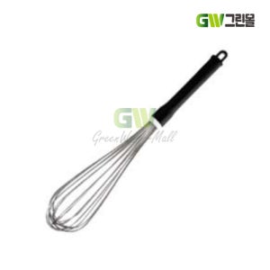 고강도 스텐 거품기 19와이어 40cm 검정 / CK 베이킹 수동 제빵 휘핑기