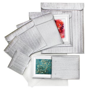 M형35호-65호 작가용 캔버스 액자 포장 가방 작품 보호 보관 이동 은박완충 아트패킹