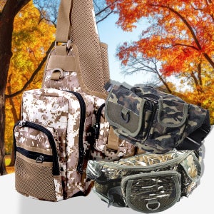 등산 힙색 스포츠 슬링백 등산용 트레킹 숄더 미니 가방