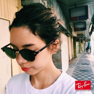 레이벤 선글라스 RayBan RB 4246 클럽라운드 클래식 하금테 선글라스