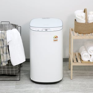 포첸 미니세탁기 삶은기능 전자동 아기 세탁기 삶는 세탁 저소음 3kg