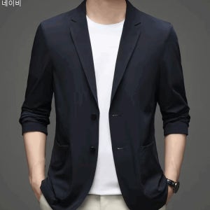 남자 여름 정장 자켓 구김방지 아이스정장