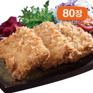 생선까스 80g 80장 대용량 업소용 냉동 실속포장