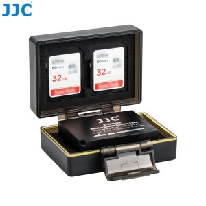 JJC 후지 X100VI X-E5 X-T50 NP-W126S 배터리 케이스 SD카드 보관 BC-NPW126