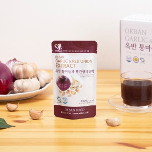 옥반식품 마늘즙 양파즙 통마늘 양파진액100포