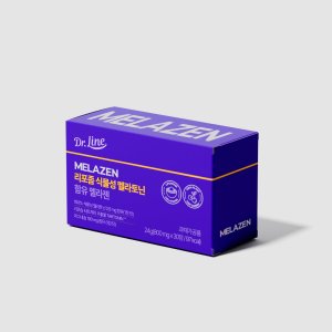닥터라인 식물성 리포좀 멜라토닌 2.5mg 타트체리 함유 멜라젠 800mg x 30정