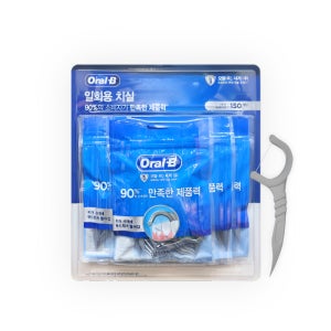 오랄비 치실 30개입 5개 C자형 얇은 손잡이