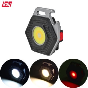 KDY 미니라이트 충전 LED 3색조명 오프너 자석 삼각대 700루멘