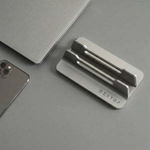 덱스탑 알루미늄 세로형 노트북 스탠드 클램쉘 거치대 DS-N01S 수직형