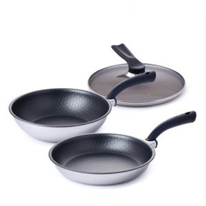 알텐바흐 헥사 통5중 스텐 코팅팬 3종 세트 (26F+26W+26유리커버)