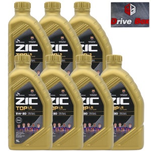 제네시스 G80 3.3/3.8 가솔린 지크탑 ZIC TOP LS 5W30 7L 합성오일